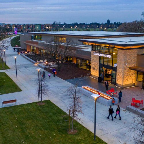 Elk Grove Community Center--Aerial